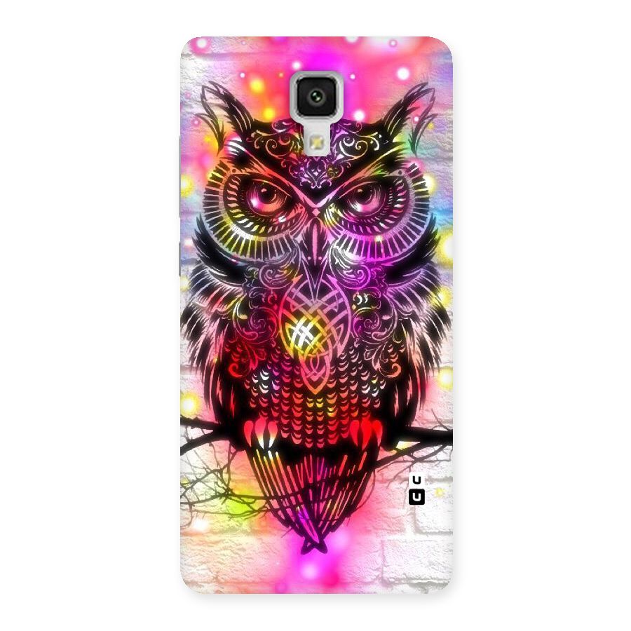 Colourful Owl Back Case for Xiaomi Mi 4