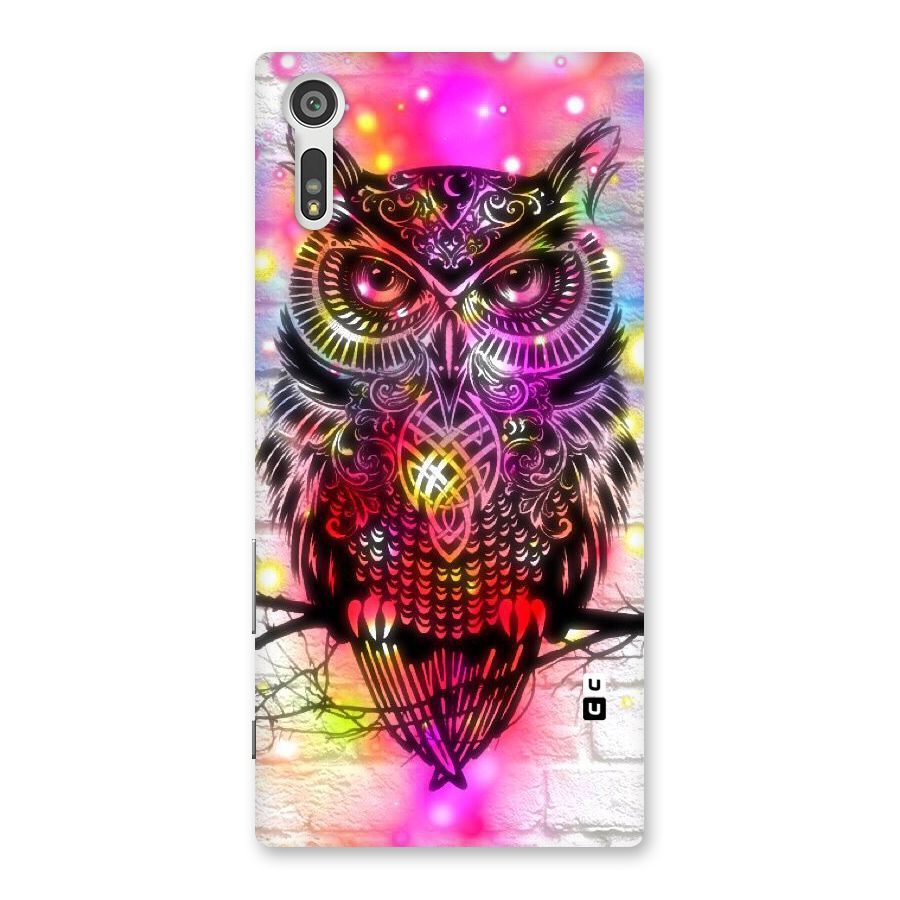 Colourful Owl Back Case for Xperia XZ