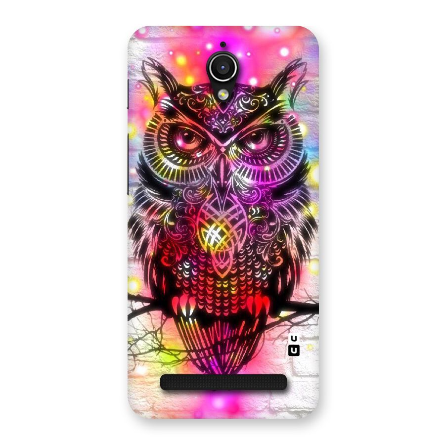 Colourful Owl Back Case for Zenfone Go