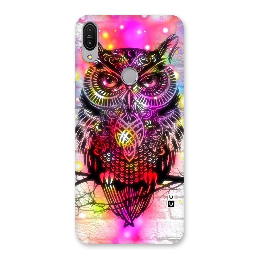 Colourful Owl Back Case for Zenfone Max Pro M1