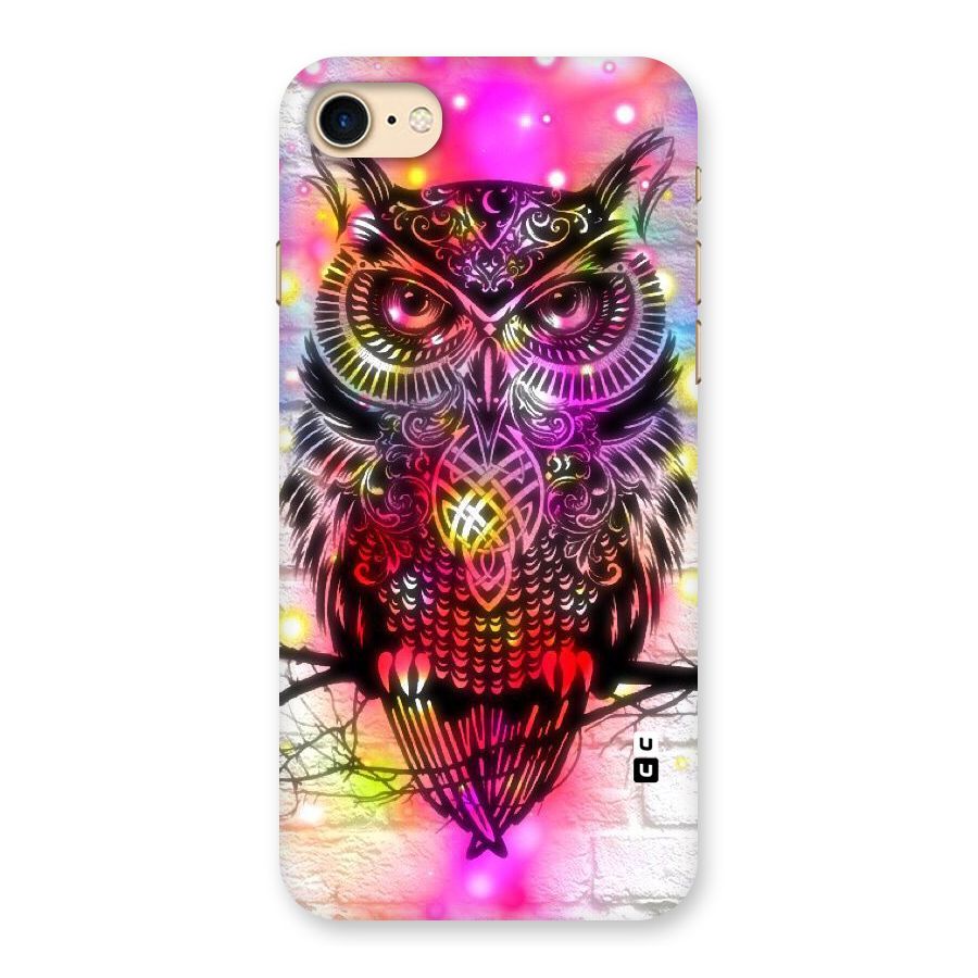 Colourful Owl Back Case for iPhone 7