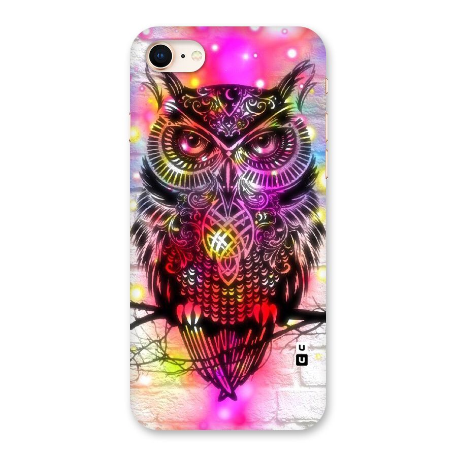 Colourful Owl Back Case for iPhone 8