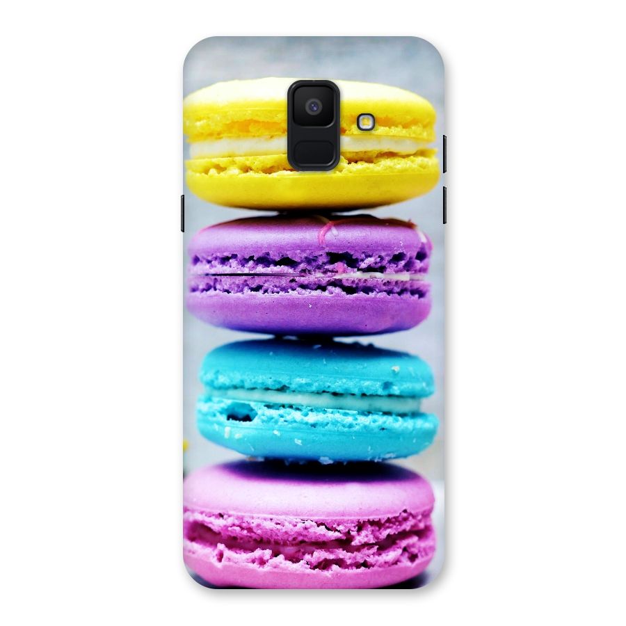 Colourful Whoopie Pies Back Case for Galaxy A6 (2018)