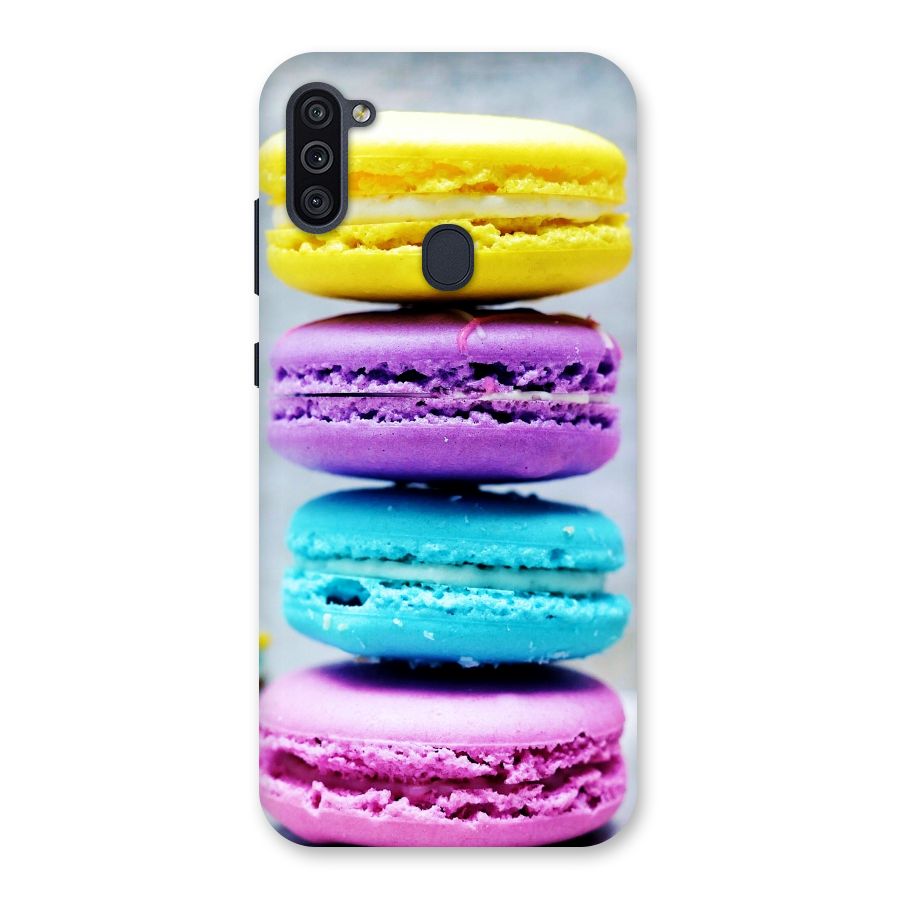 Colourful Whoopie Pies Back Case for Galaxy M11