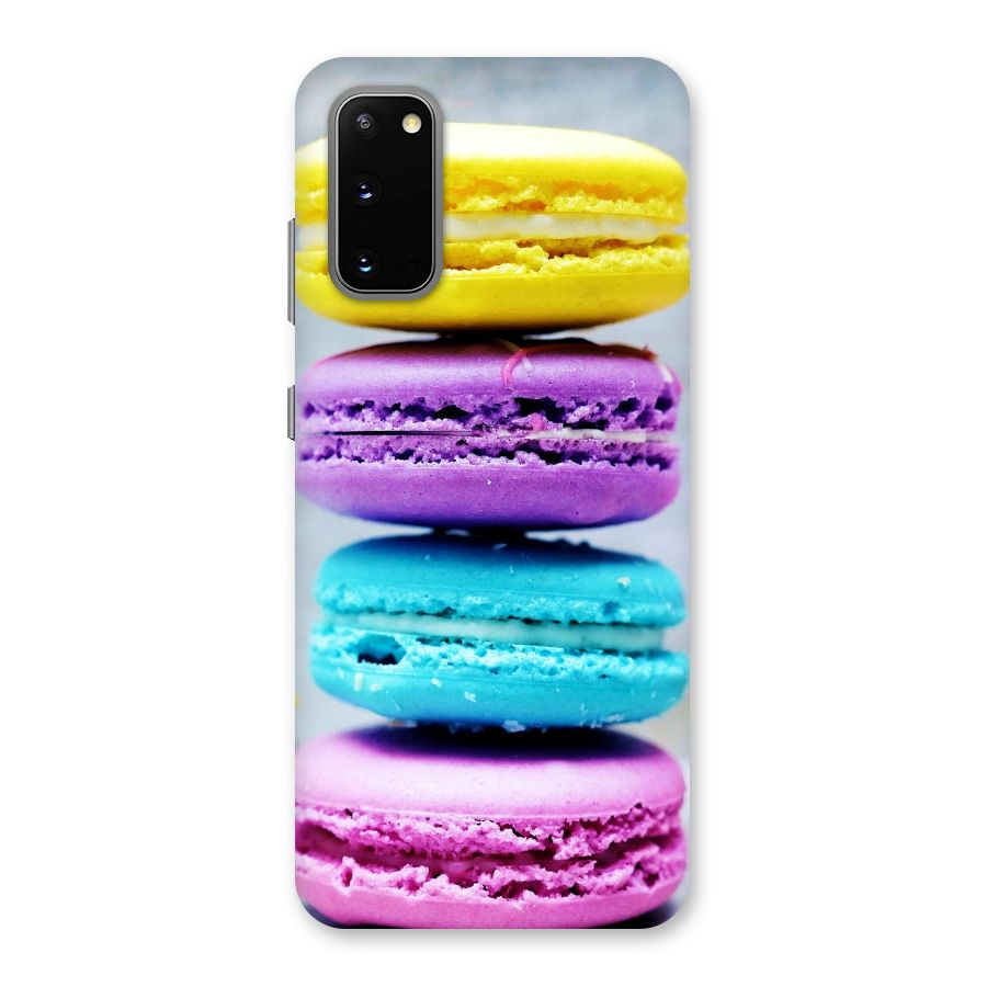 Colourful Whoopie Pies Back Case for Galaxy S20