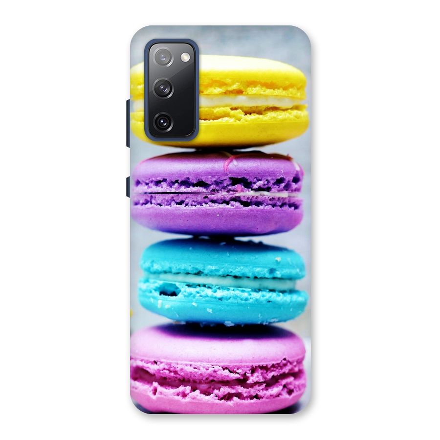 Colourful Whoopie Pies Back Case for Galaxy S20 FE