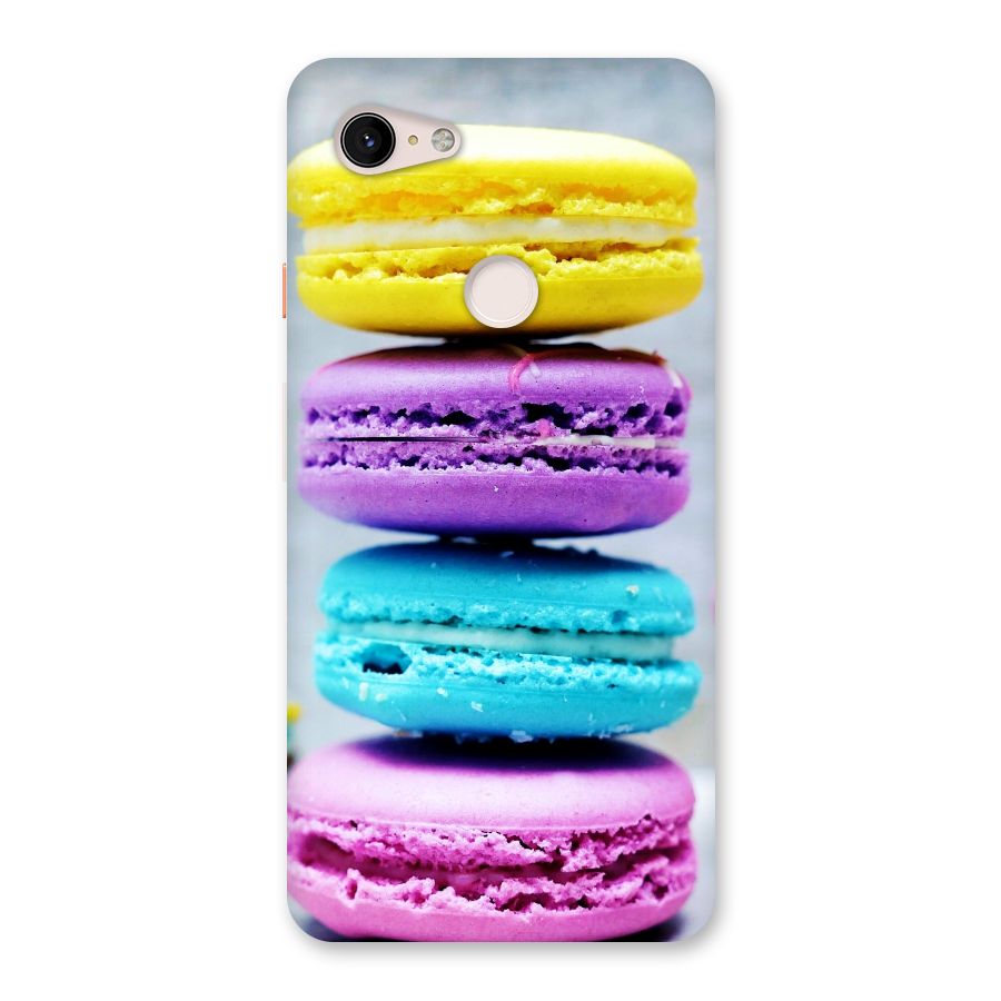 Colourful Whoopie Pies Back Case for Google Pixel 3 XL
