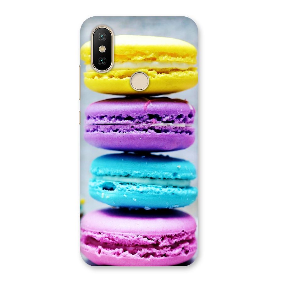 Colourful Whoopie Pies Back Case for Mi A2