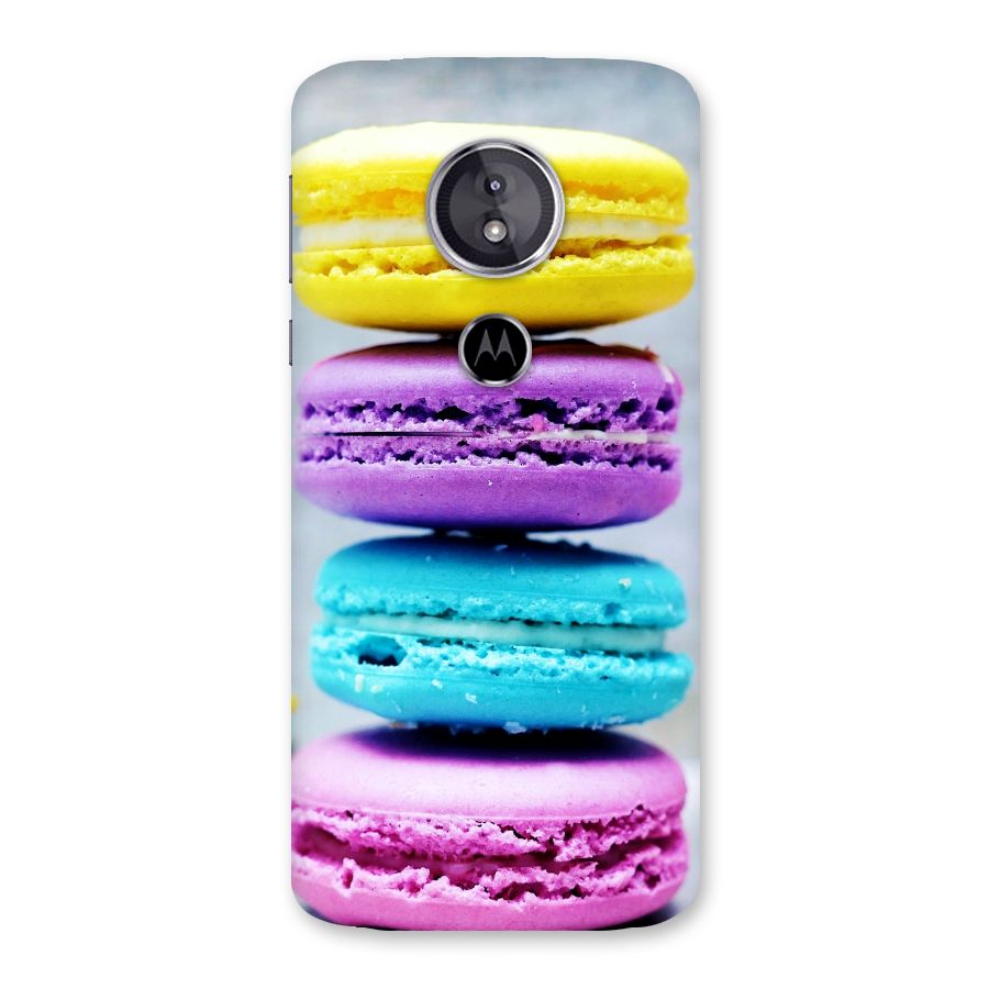 Colourful Whoopie Pies Back Case for Moto E5
