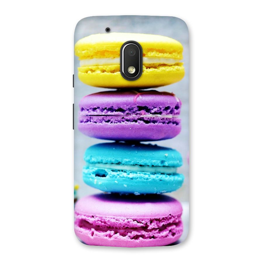 Colourful Whoopie Pies Back Case for Moto G4 Play