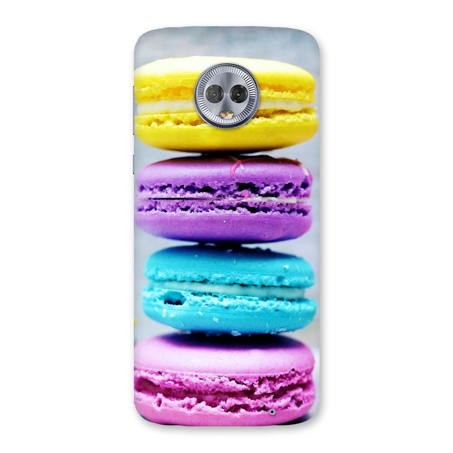 Colourful Whoopie Pies Back Case for Moto G6 Plus