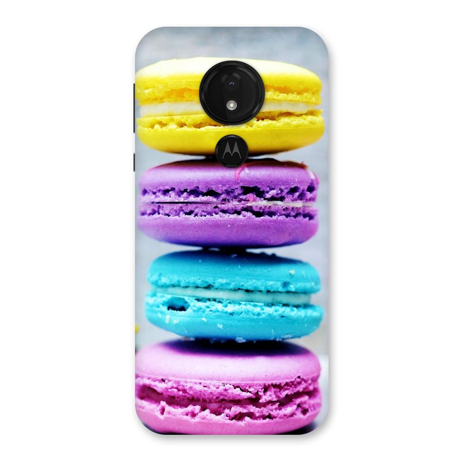 Colourful Whoopie Pies Back Case for Moto G7 Power