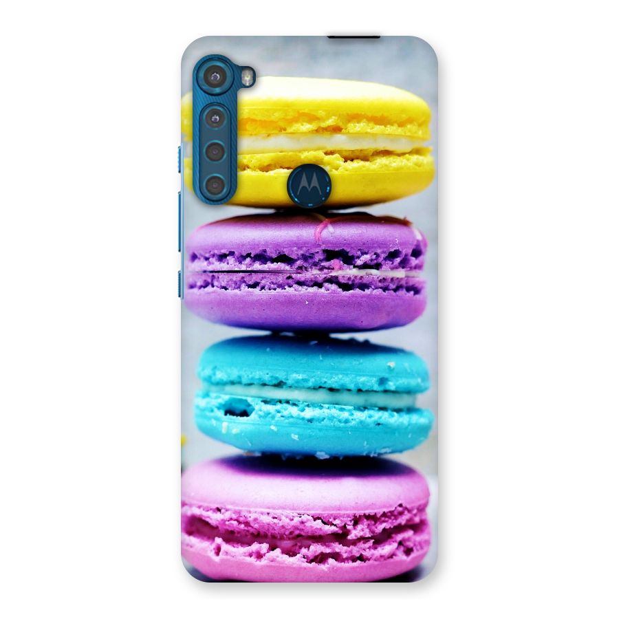 Colourful Whoopie Pies Back Case for Motorola One Fusion Plus