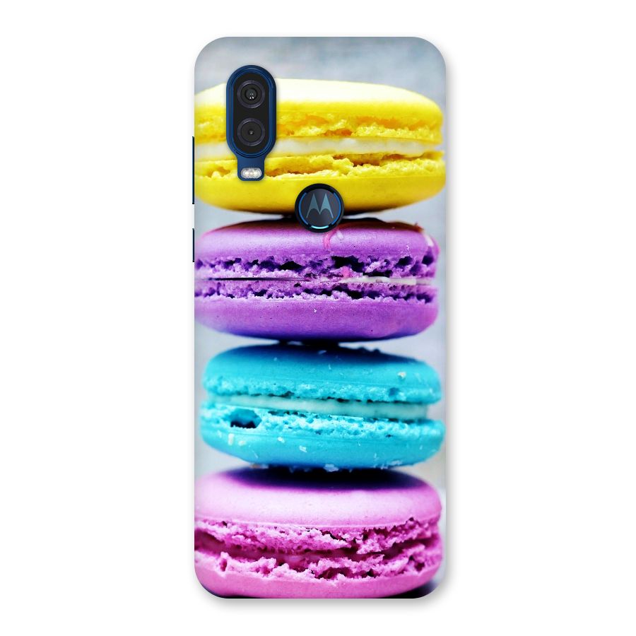 Colourful Whoopie Pies Back Case for Motorola One Vision