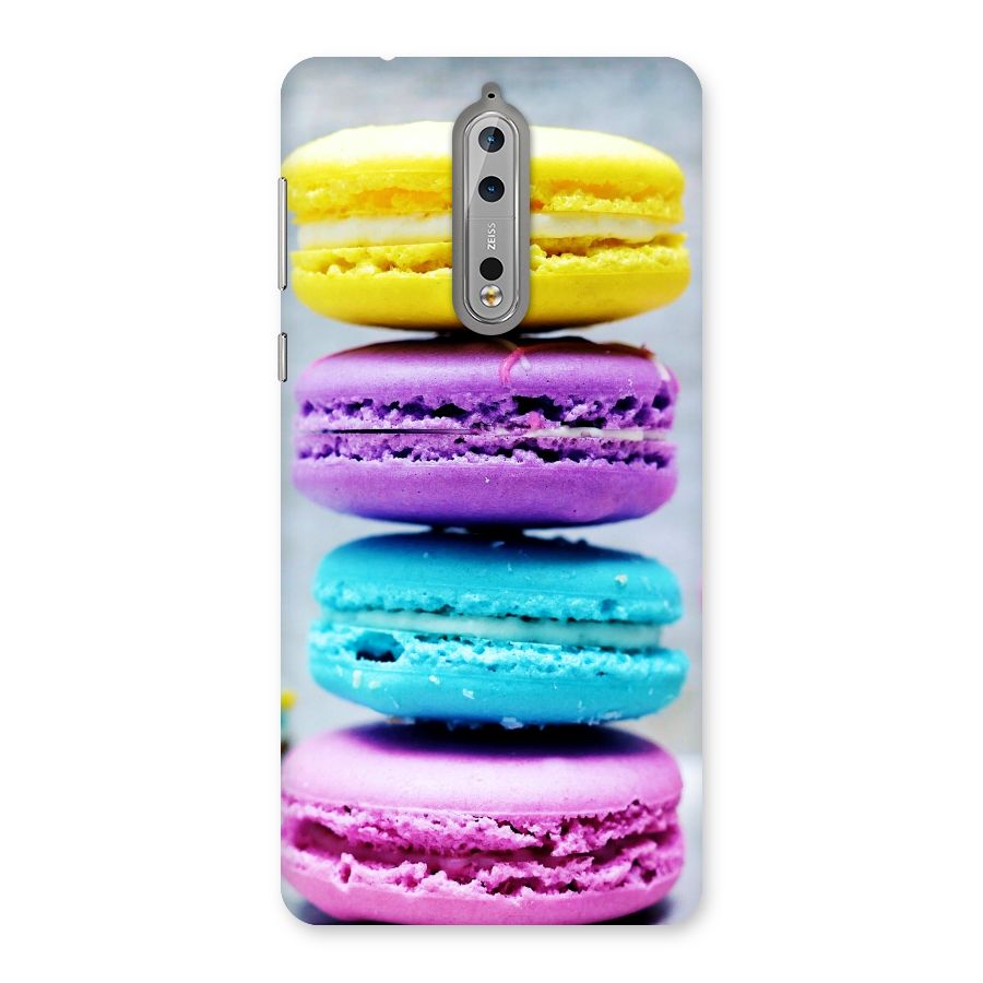 Colourful Whoopie Pies Back Case for Nokia 8