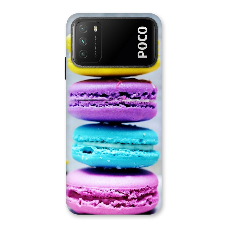 Colourful Whoopie Pies Back Case for Poco M3