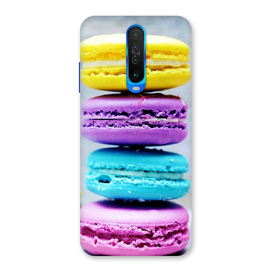 Colourful Whoopie Pies Back Case for Poco X2