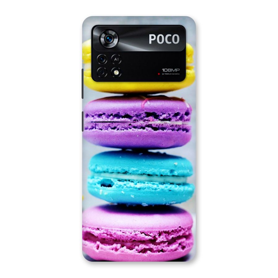 Colourful Whoopie Pies Back Case for Poco X4 Pro 5G