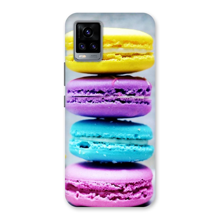 Colourful Whoopie Pies Back Case for Vivo V20