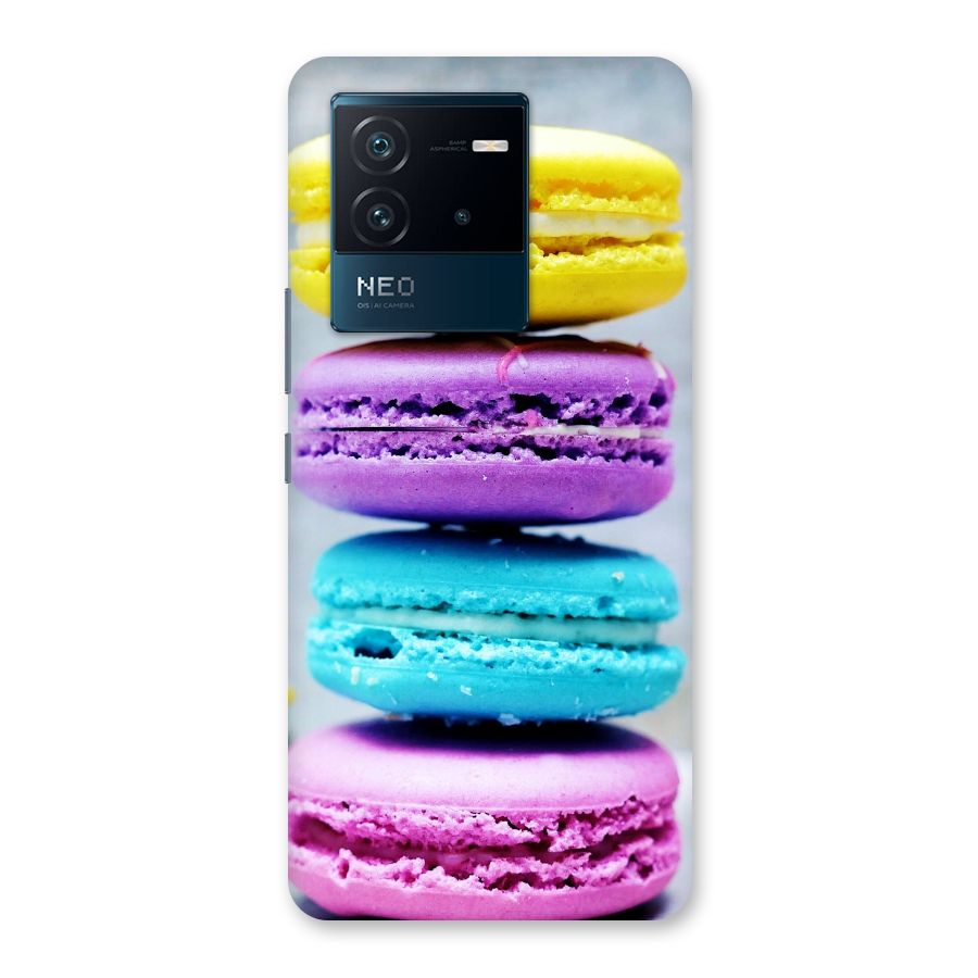 Colourful Whoopie Pies Back Case for Vivo iQOO Neo 6 5G