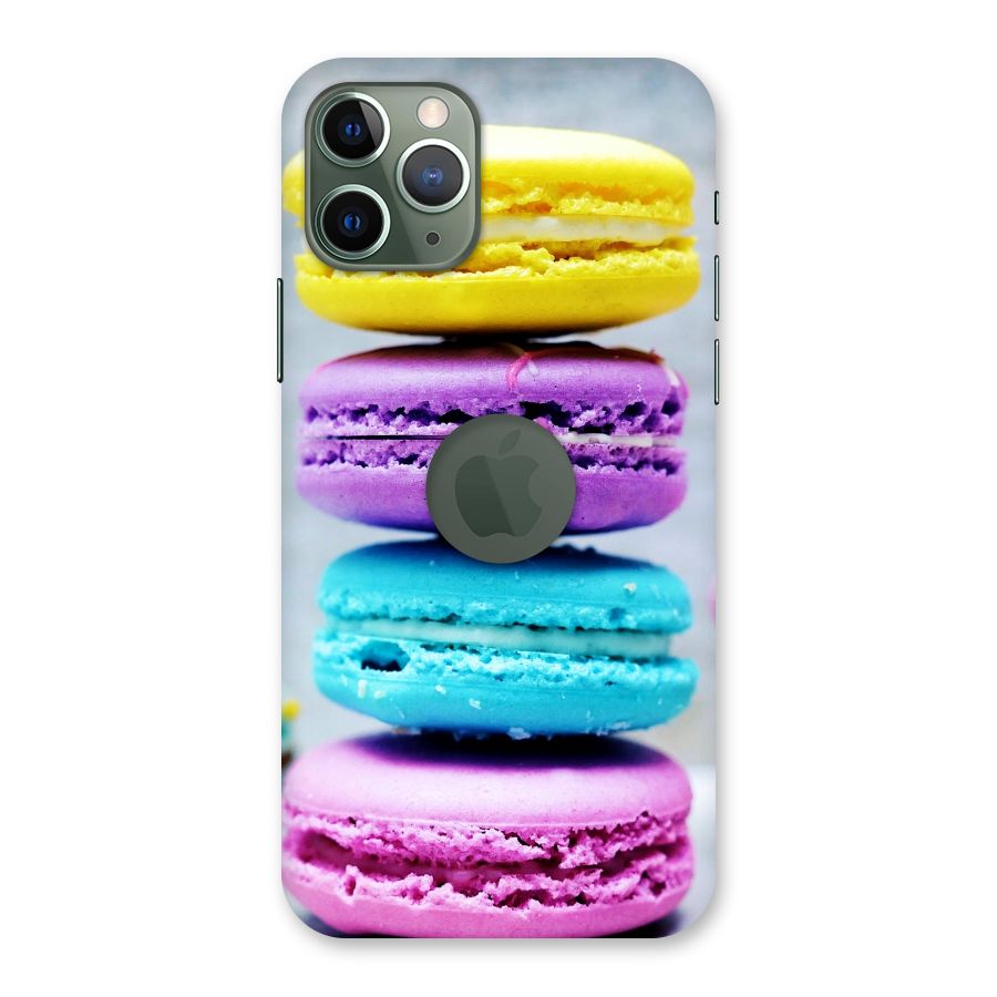 Colourful Whoopie Pies Back Case for iPhone 11 Pro Logo  Cut