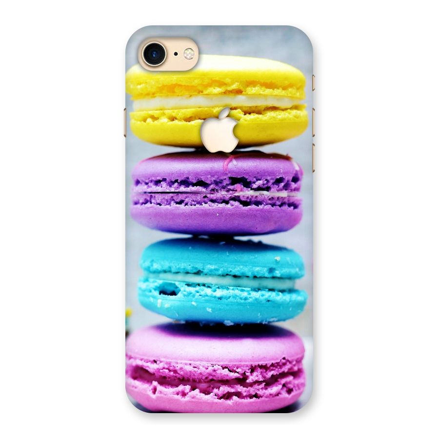 Colourful Whoopie Pies Back Case for iPhone 7 Apple Cut