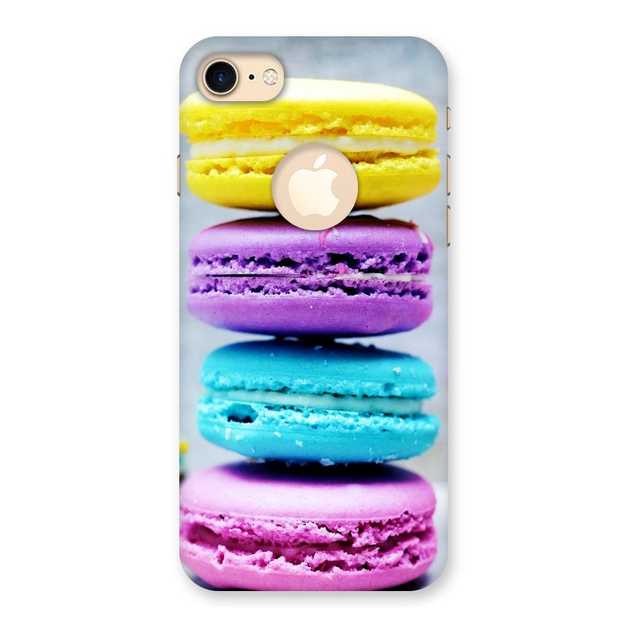Colourful Whoopie Pies Back Case for iPhone 7 Logo Cut