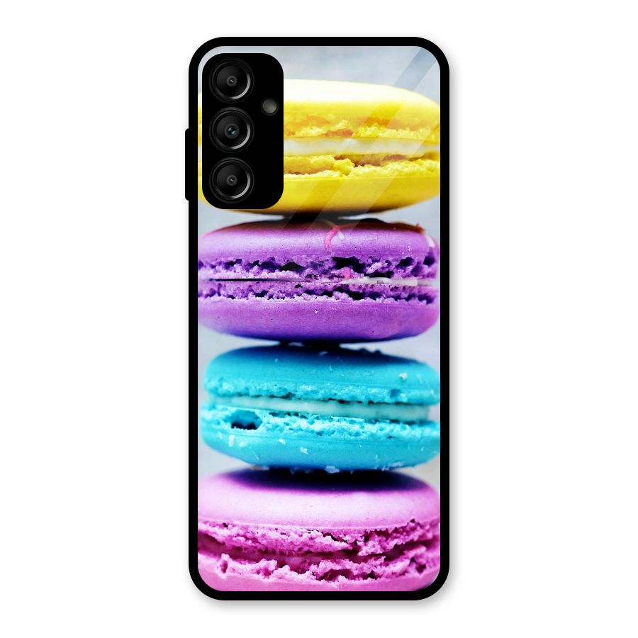 Colourful Whoopie Pies Glass Back Case for Galaxy A14 5G