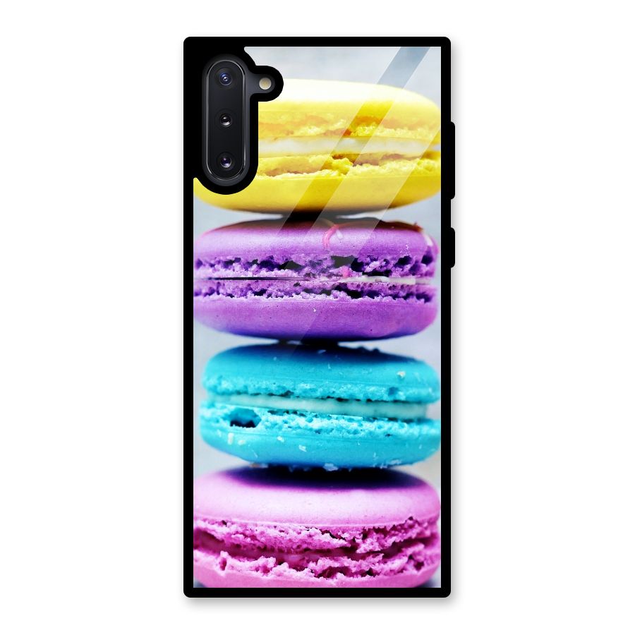 Colourful Whoopie Pies Glass Back Case for Galaxy Note 10