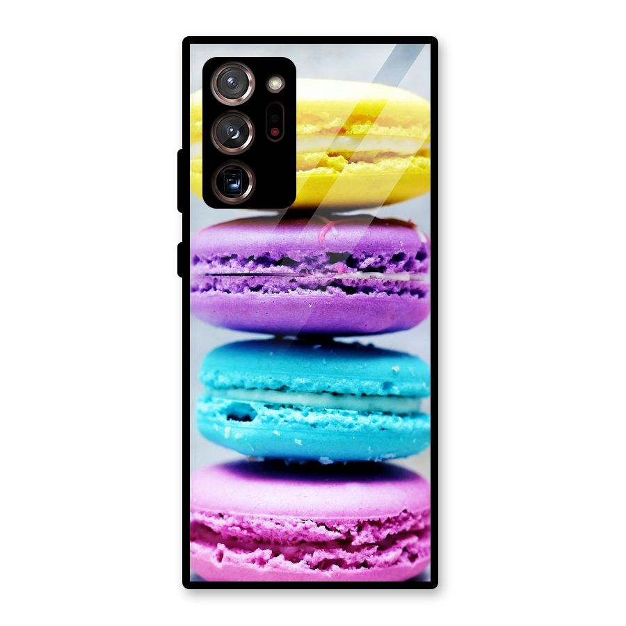 Colourful Whoopie Pies Glass Back Case for Galaxy Note 20 Ultra