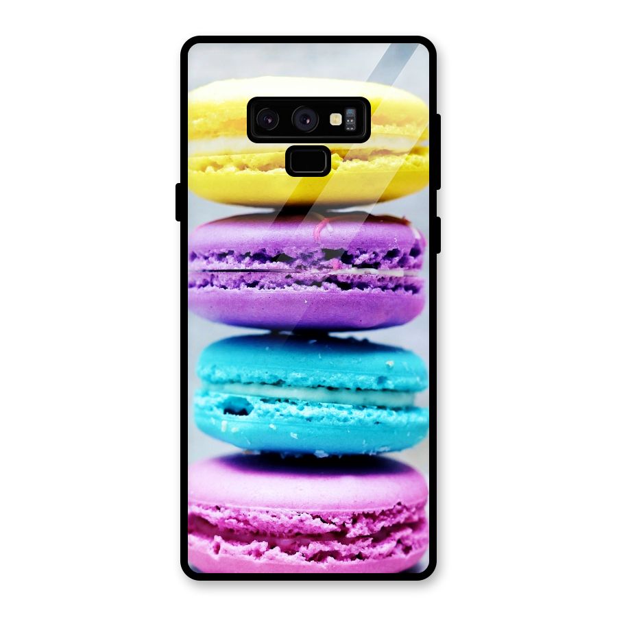 Colourful Whoopie Pies Glass Back Case for Galaxy Note 9