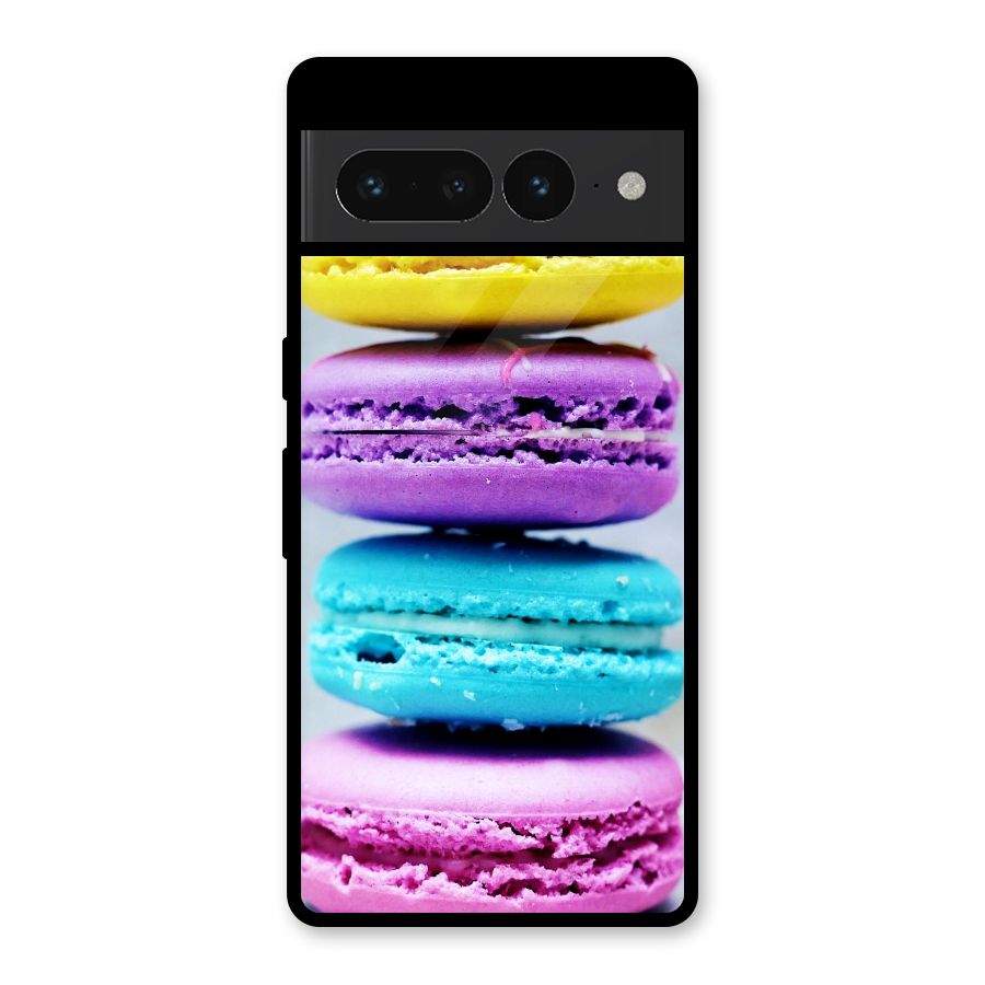 Colourful Whoopie Pies Glass Back Case for Google Pixel 7 Pro