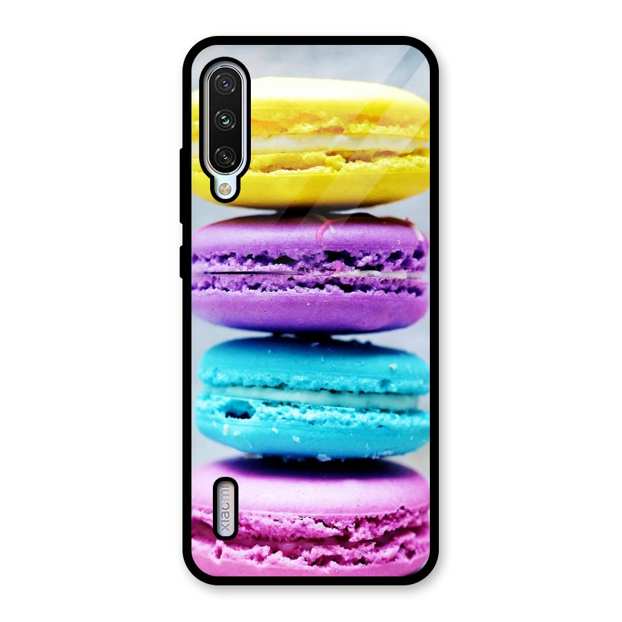 Colourful Whoopie Pies Glass Back Case for Mi A3