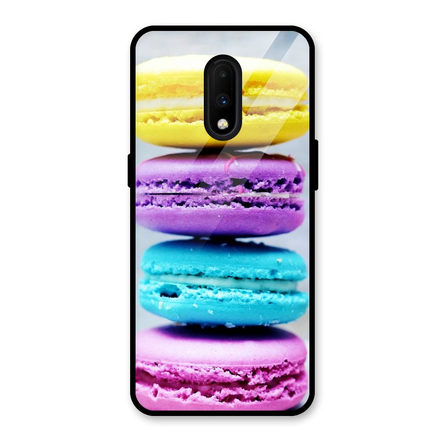 Colourful Whoopie Pies Glass Back Case for OnePlus 7