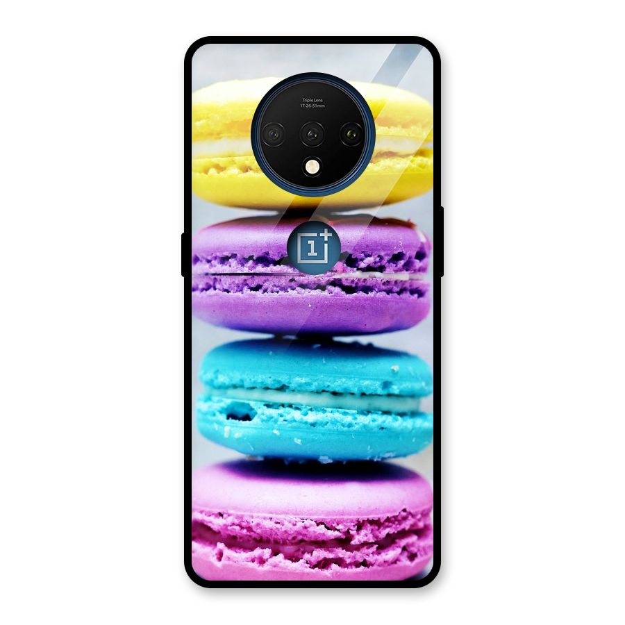 Colourful Whoopie Pies Glass Back Case for OnePlus 7T