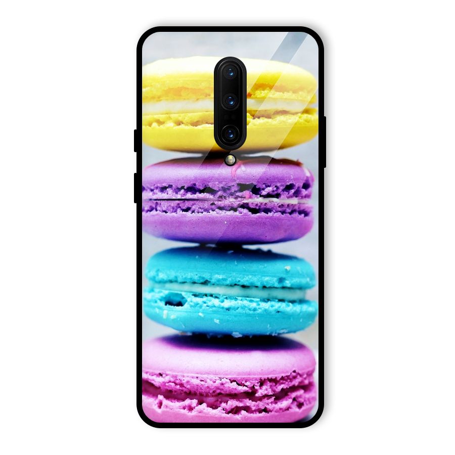Colourful Whoopie Pies Glass Back Case for OnePlus 7 Pro