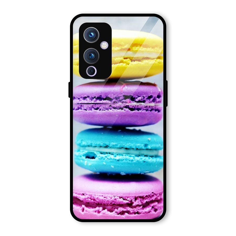 Colourful Whoopie Pies Glass Back Case for OnePlus 9