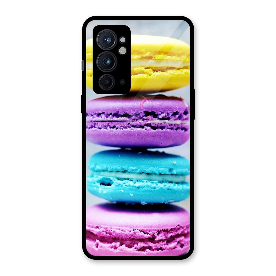 Colourful Whoopie Pies Glass Back Case for OnePlus 9RT 5G