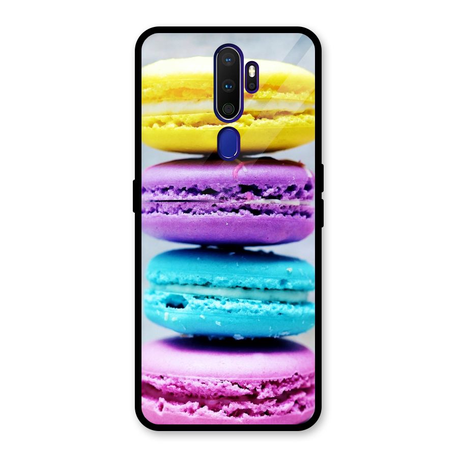 Colourful Whoopie Pies Glass Back Case for Oppo A9 (2020)