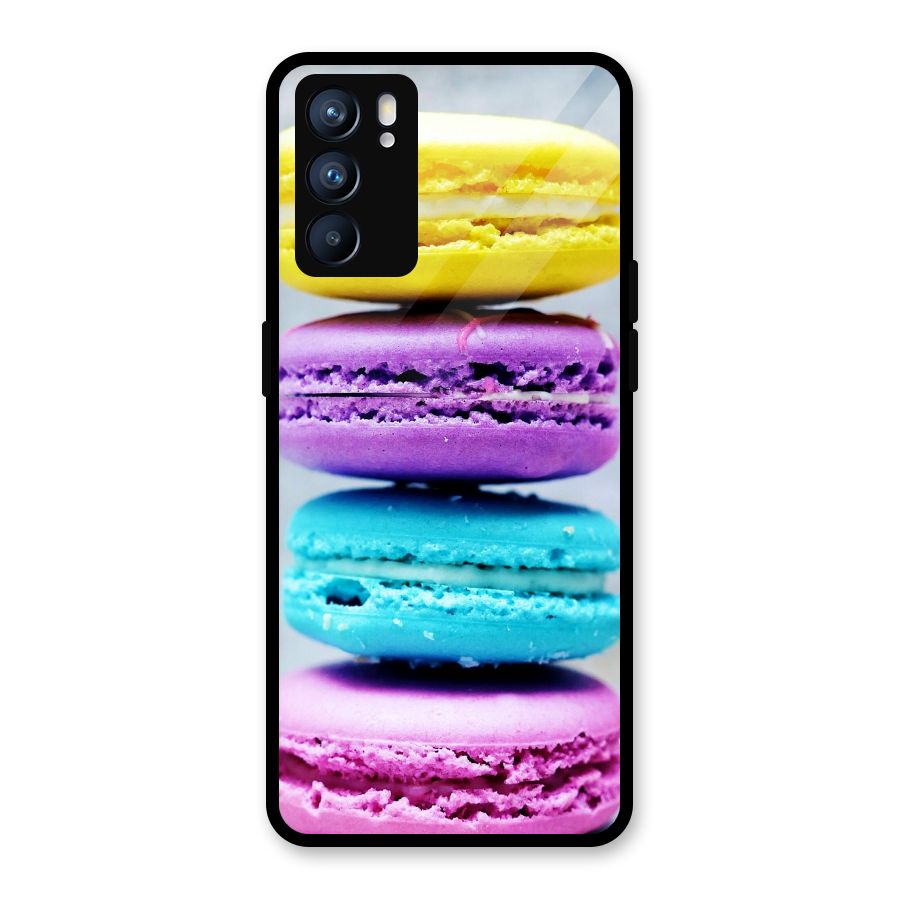 Colourful Whoopie Pies Glass Back Case for Oppo Reno6 5G