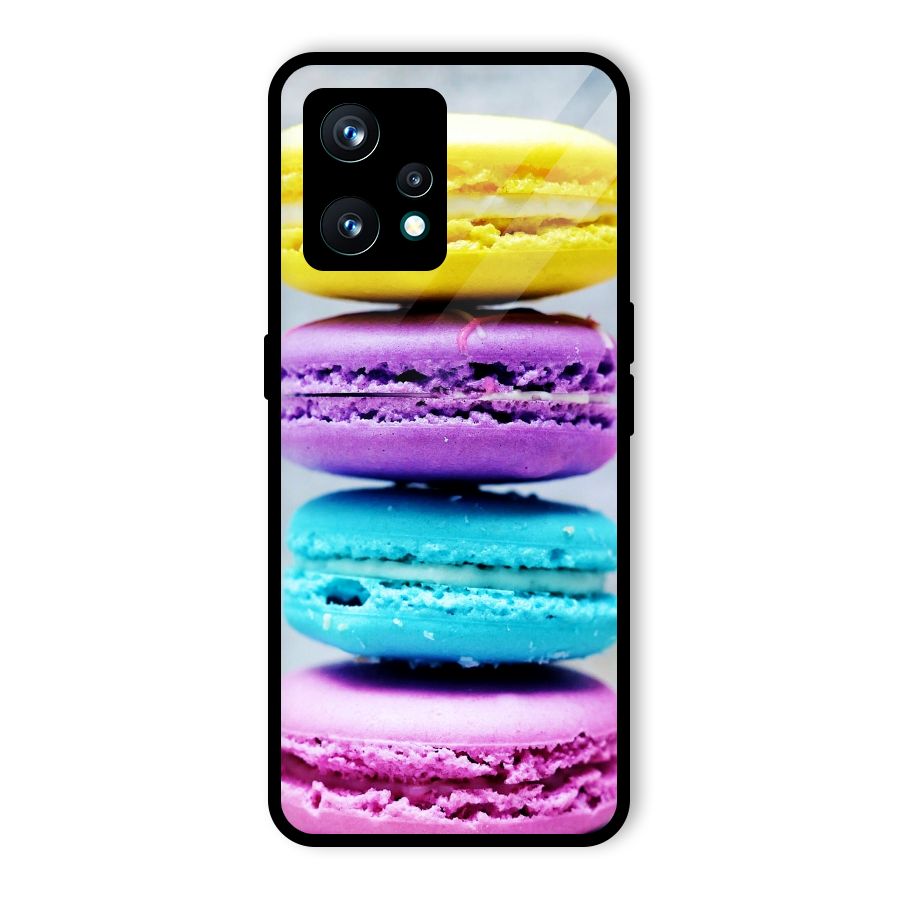 Colourful Whoopie Pies Glass Back Case for Realme 9 Pro Plus 5G