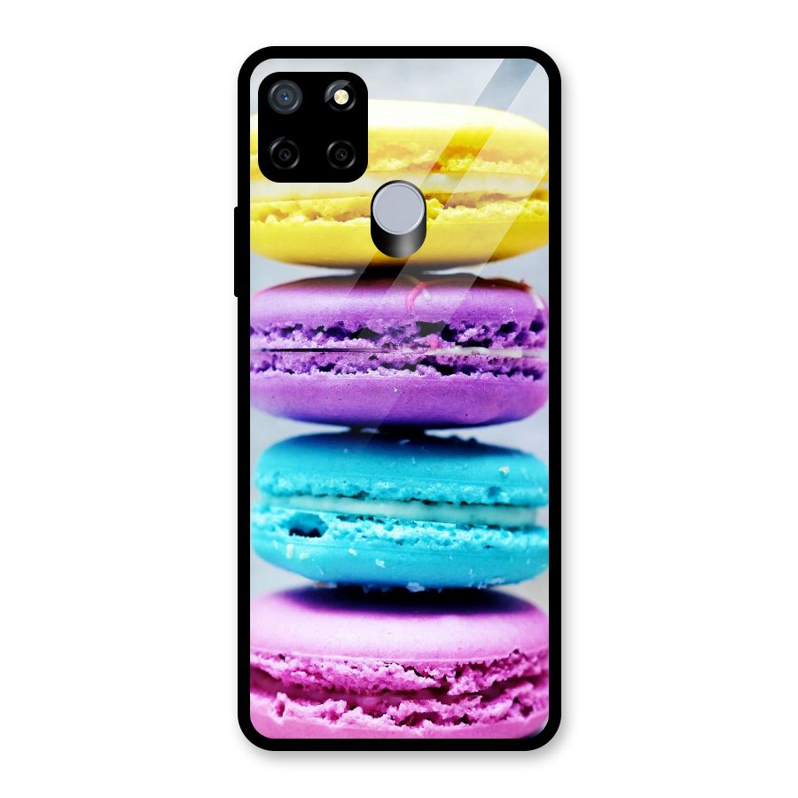 Colourful Whoopie Pies Glass Back Case for Realme Narzo 20