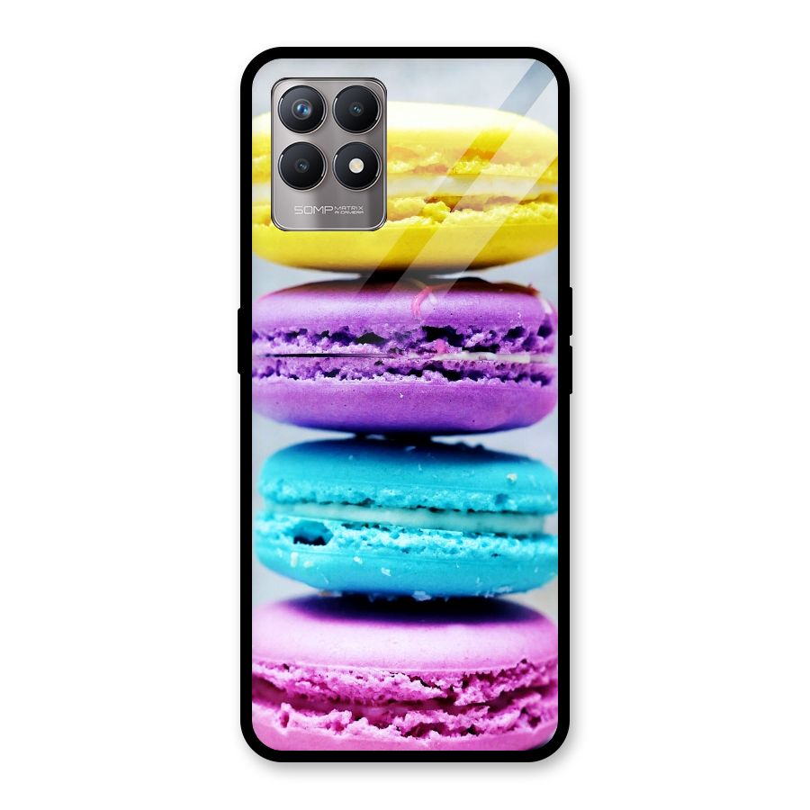 Colourful Whoopie Pies Glass Back Case for Realme Narzo 50