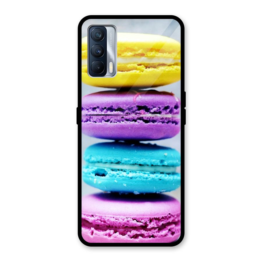 Colourful Whoopie Pies Glass Back Case for Realme X7