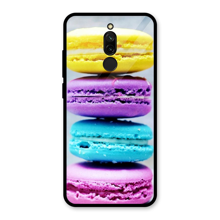 Colourful Whoopie Pies Glass Back Case for Redmi 8