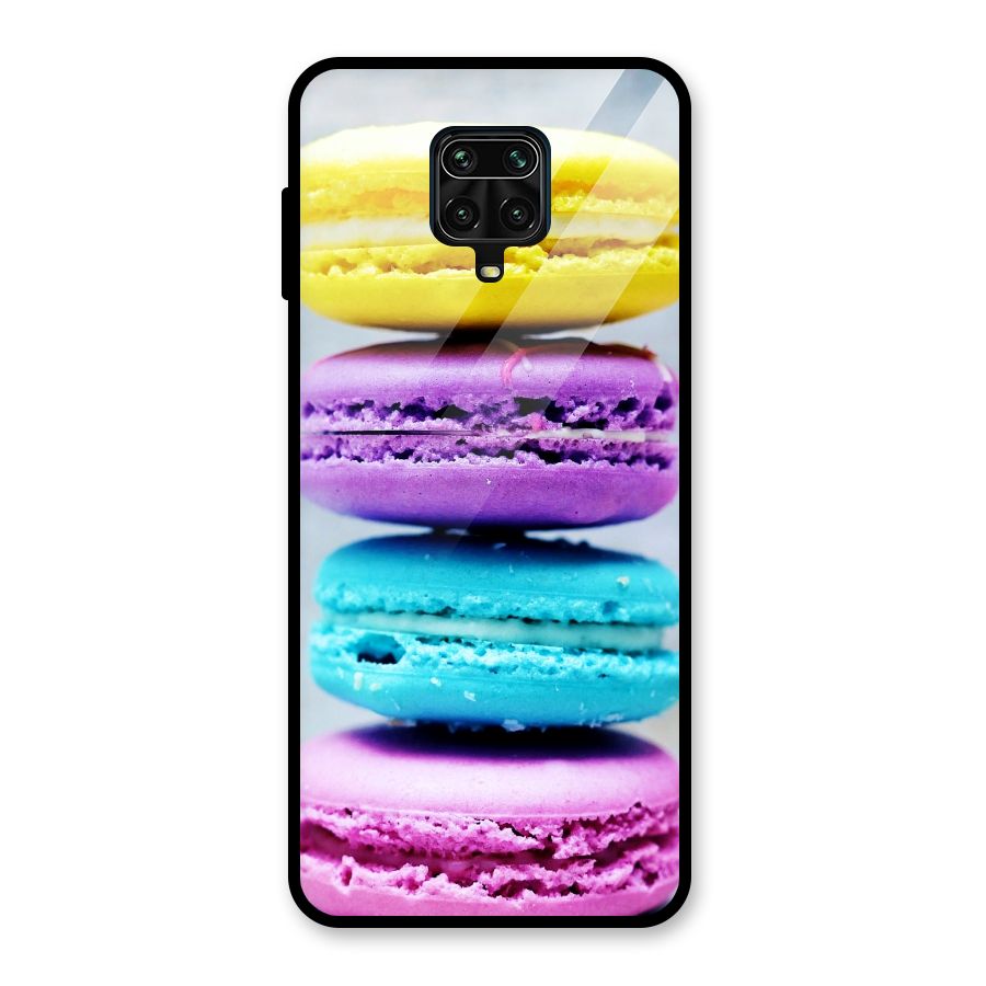 Colourful Whoopie Pies Glass Back Case for Redmi Note 10 Lite