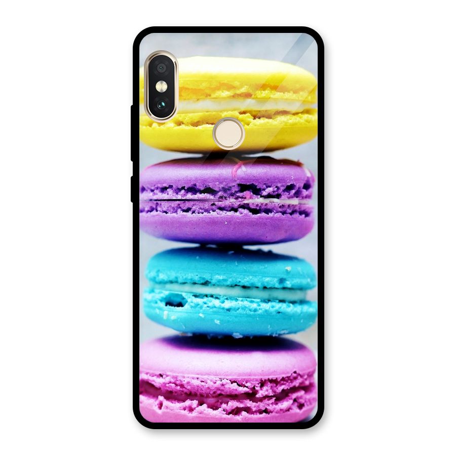 Colourful Whoopie Pies Glass Back Case for Redmi Note 5 Pro
