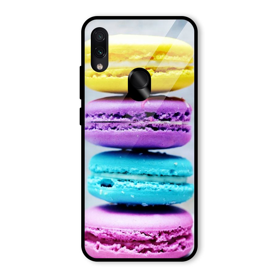 Colourful Whoopie Pies Glass Back Case for Redmi Note 7