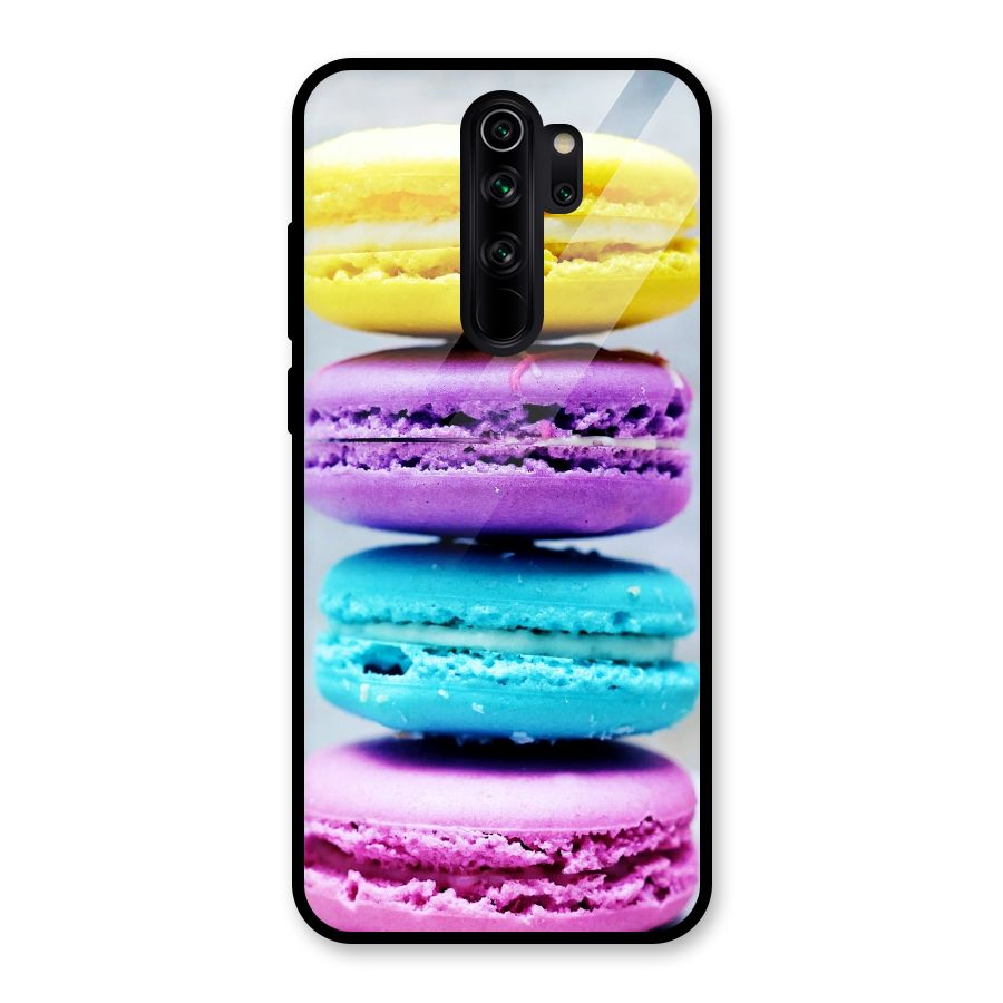 Colourful Whoopie Pies Glass Back Case for Redmi Note 8 Pro