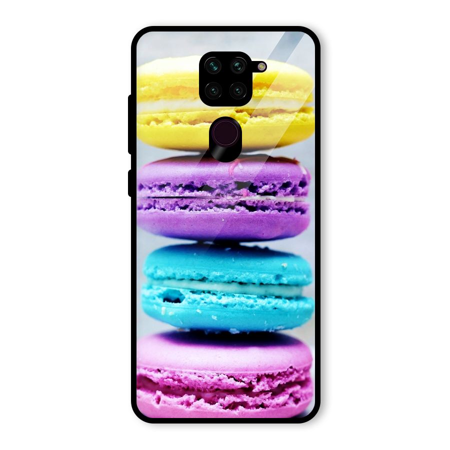 Colourful Whoopie Pies Glass Back Case for Redmi Note 9